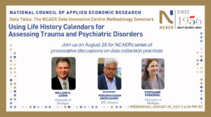 Data Talks: Using Life History Calendars to Improve Measurement of Lifetime Experience with Trauma and Psychiatric Disorders (Third Seminar).