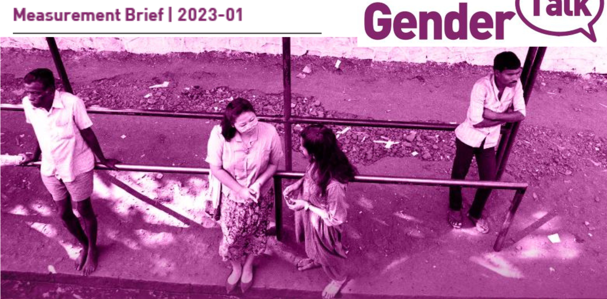 Gender Talk | NDIC Measurement Brief | 2023-01