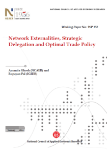Network Externalities, Strategic Delegation and Optimal Trade Policy