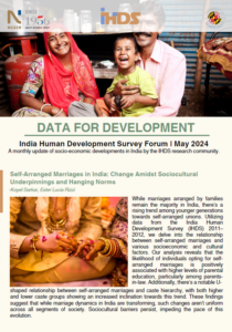 Indian Human Development Survey: May 2024