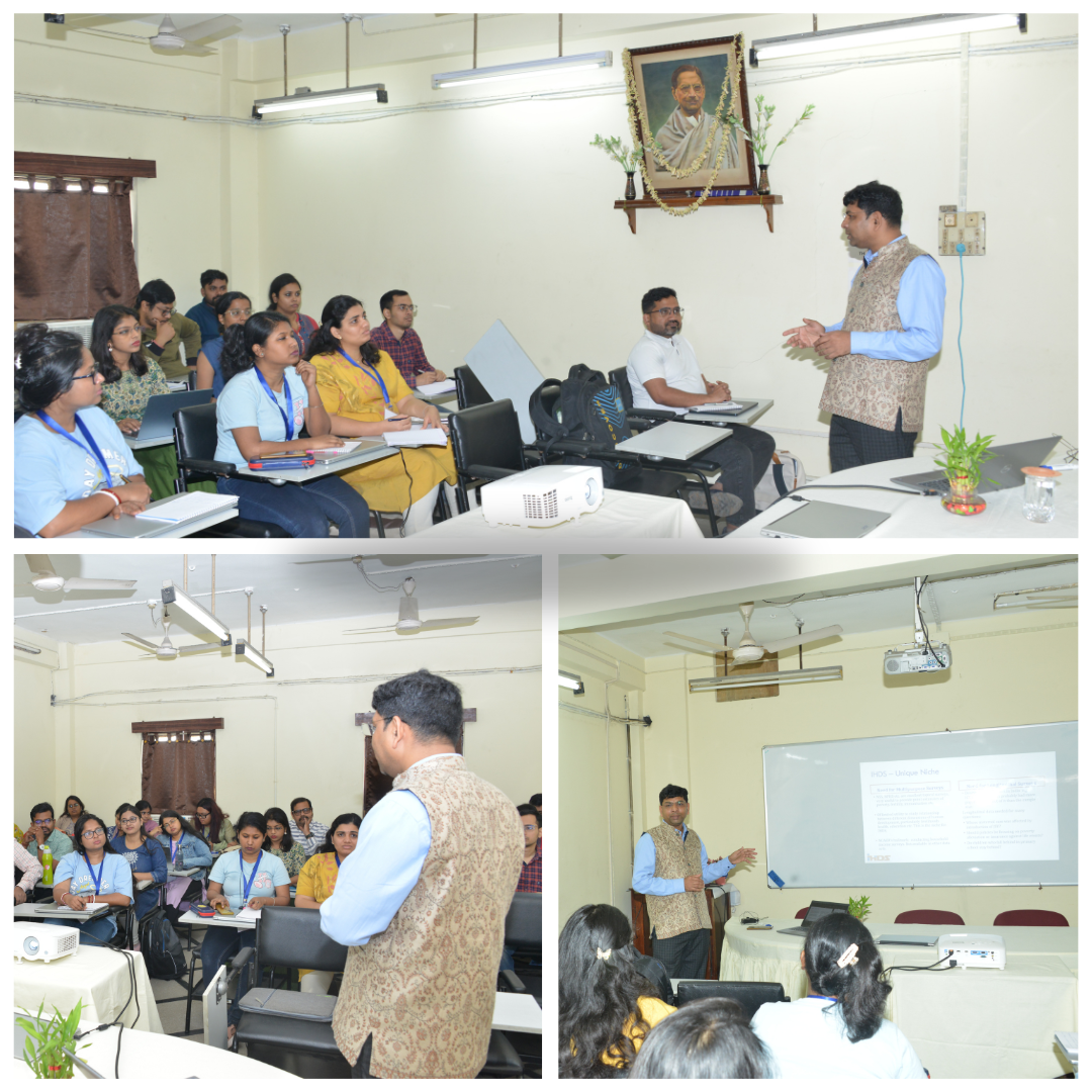 Dr Debasis Barik served as a resource person at a 3-day workshop at Indian Statistical Institute, Kolkata