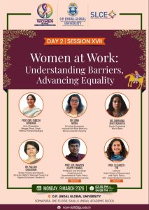 Dr Pallavi Choudhuri served as a panelist at the second National Convention on Women in India (NCWI)
