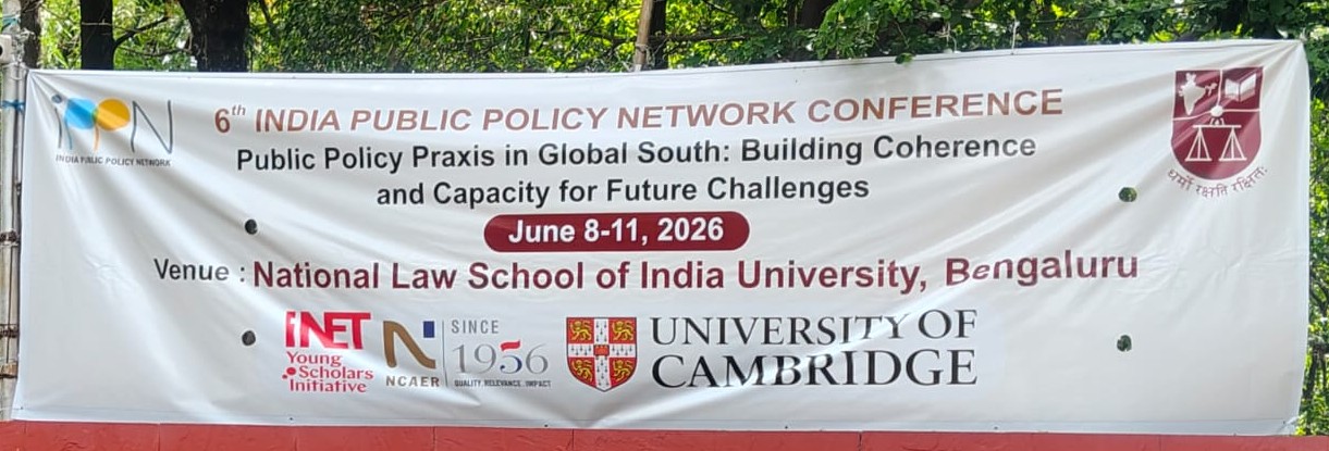 6th India Public Policy Network (IPPN) Conference
