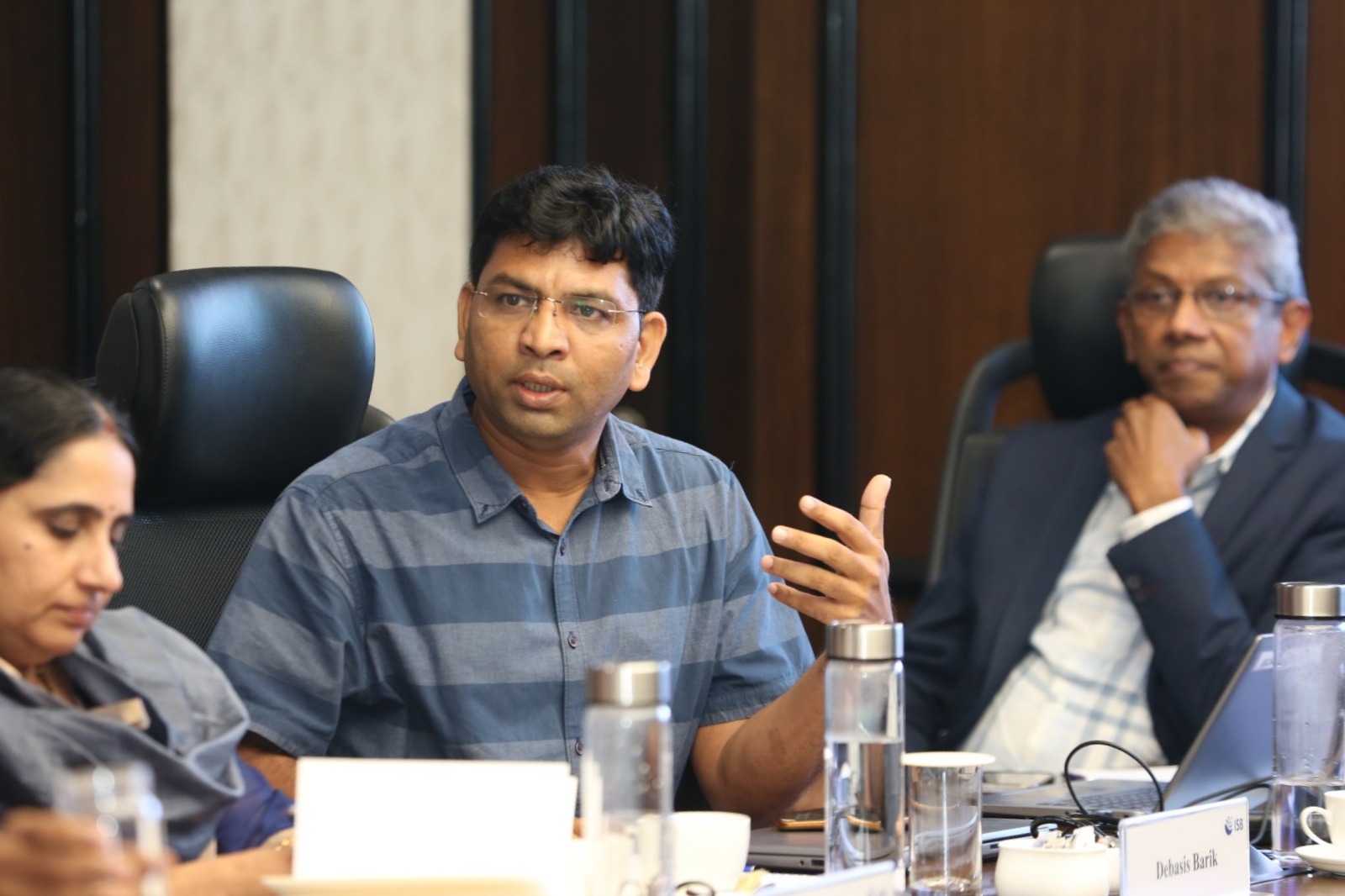 Dr Debasis Barik joined ISB Roundtable on Senior Care in India